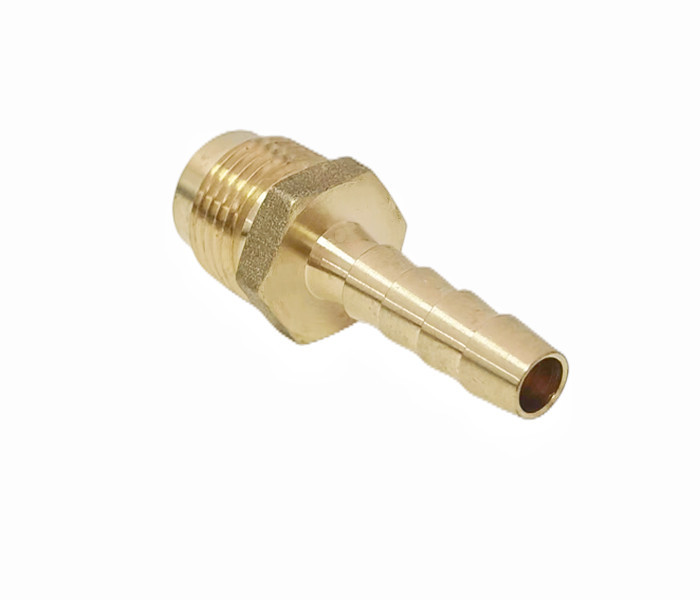 1/4" Male Thread X 1/4" Hose Barb Brass Pipe Fitting Non Rusting