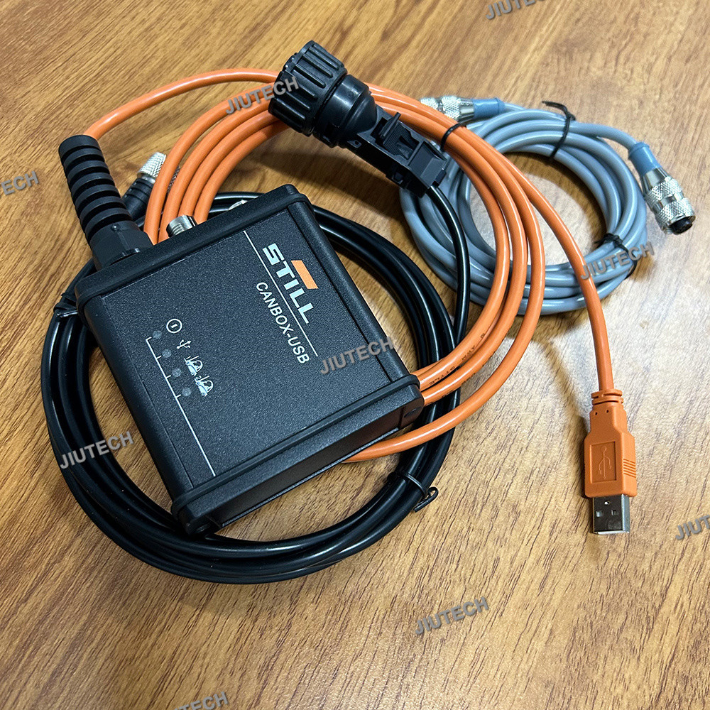 8.21 For Still Incado Box Diagnostic Kit for Still USB Interface forklift canbox FOR STILL Forklift Scanner Tools+tablet