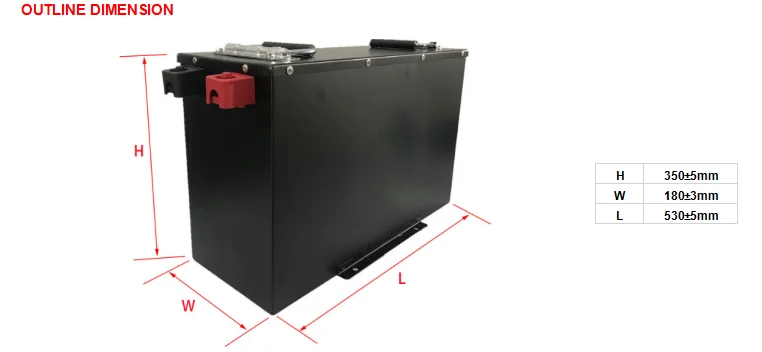 Mottcell 100Ah 60V LiFePO4 Battery Pack A Grade For Electric Forklift EV