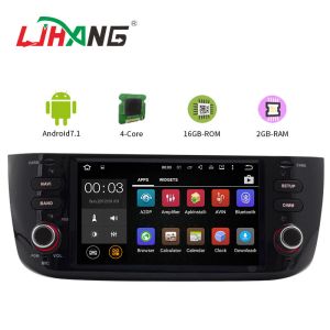 Android 7.1 car radio touch screen dvd player with 3g wifi BT AM FM