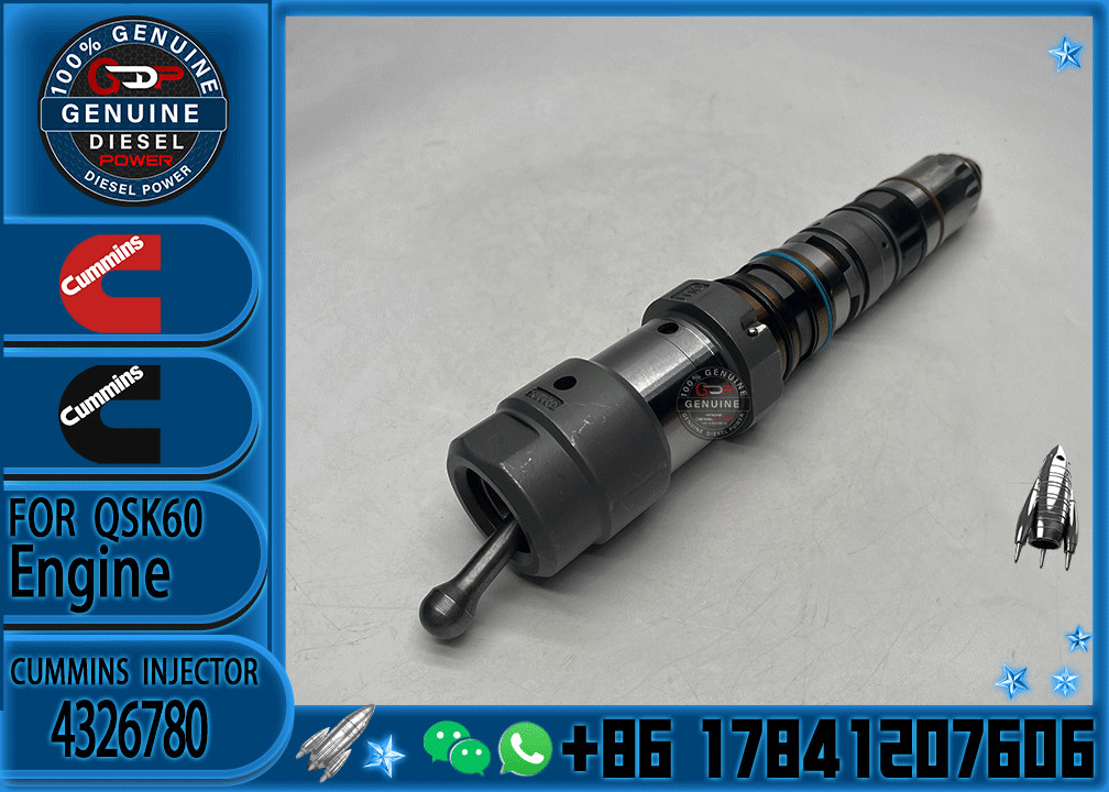4076533 QSK23 Diesel Engine Common Rail Fuel Injector 4088427 4001813 4087893 4326780 4088416
