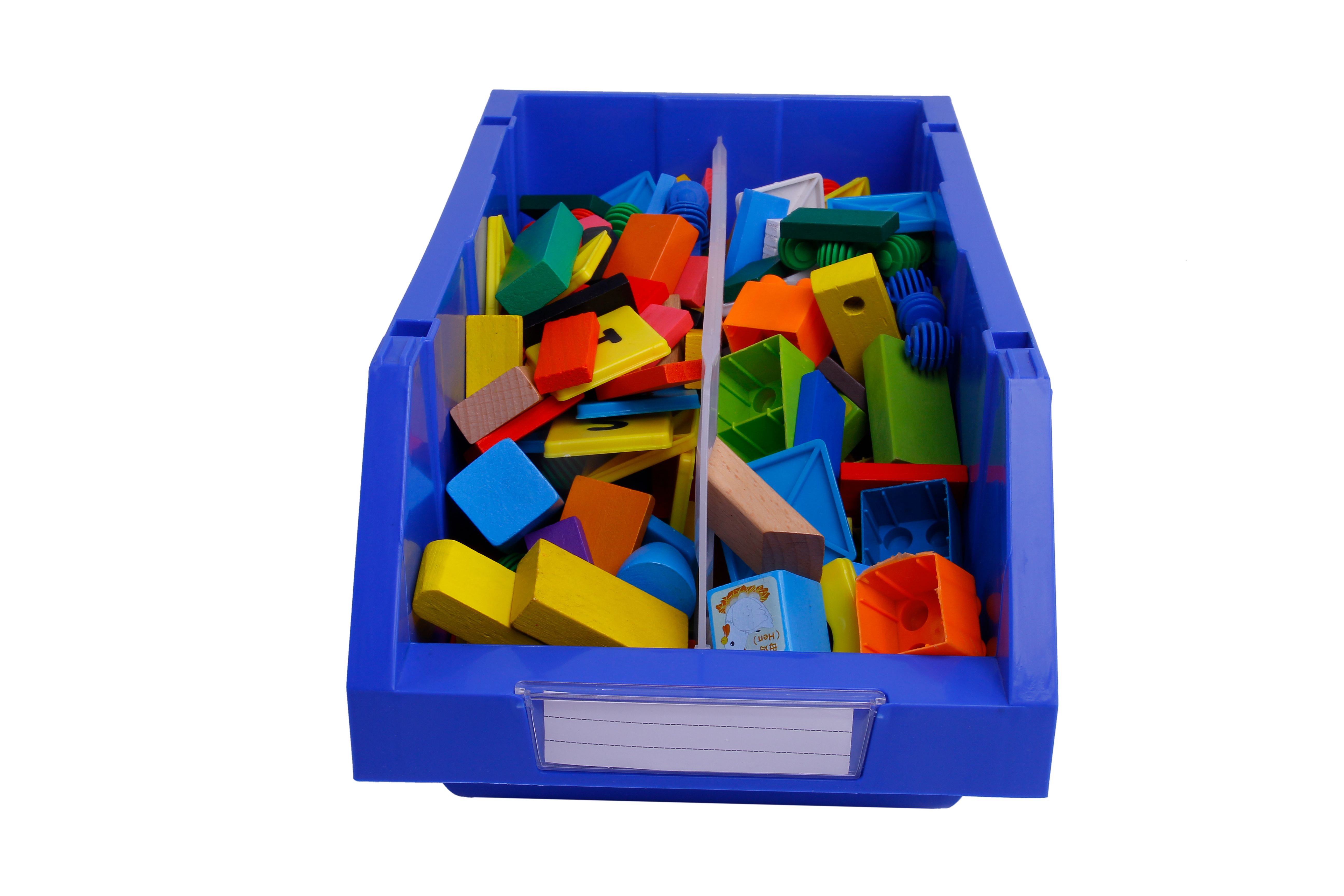 186x334x94mm Internal Size Solid Box Bins for Office Toy Storage in Rectangle Shape