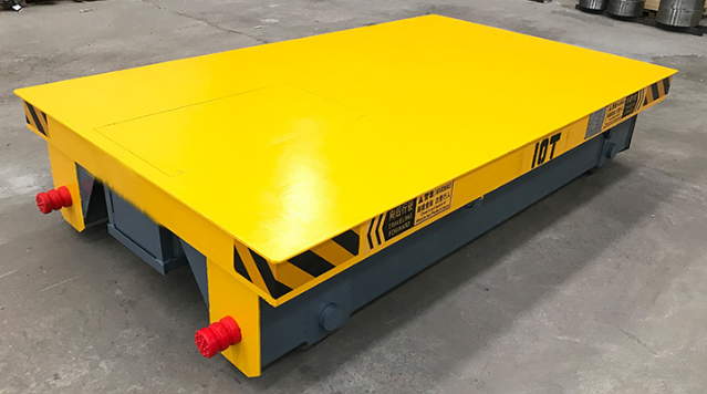 30m/Min Electric Transfer Cart 200t Payload Motorized Rail Cart