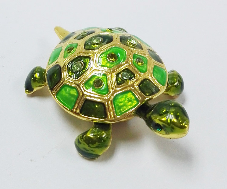 Mini Sea Turtle Trinket Box Decorative Storage Box for Jewelries mini Turtle trinket jewelry box