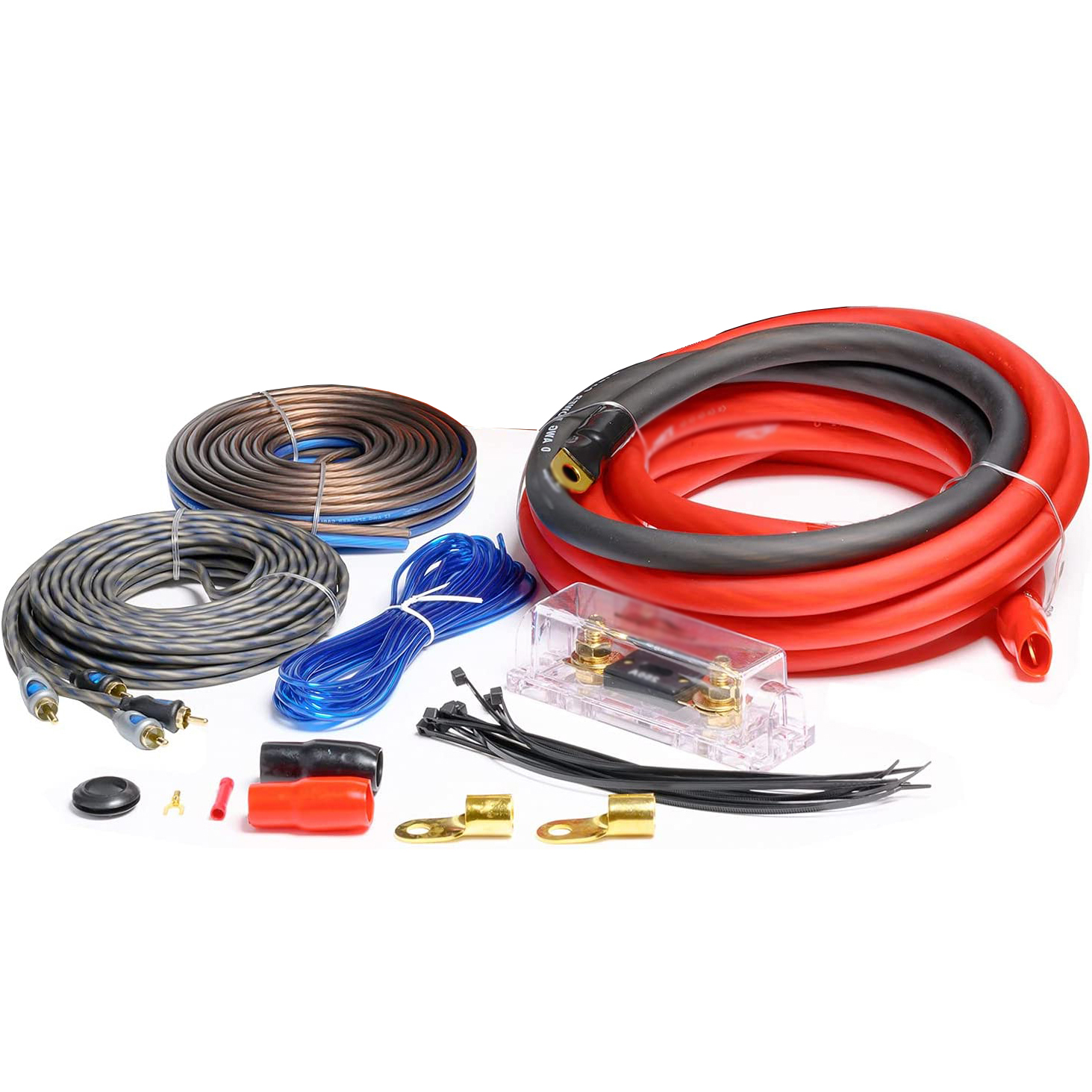 4 Gauge Car Amplifier Wiring Kit For Overhead Installation And Performance