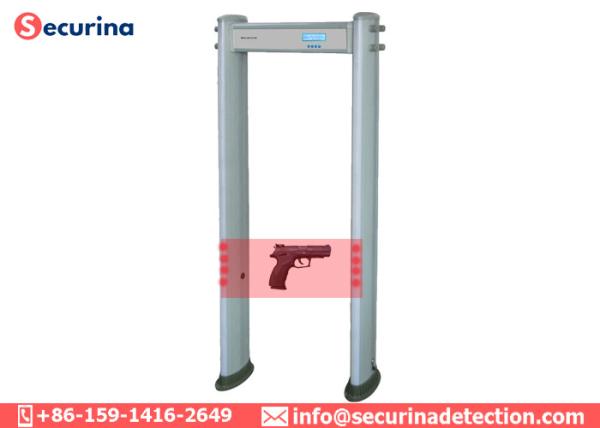 Anti Theft Full Body Metal Detectors , Metal Detector Security Gate 33/45 Zones