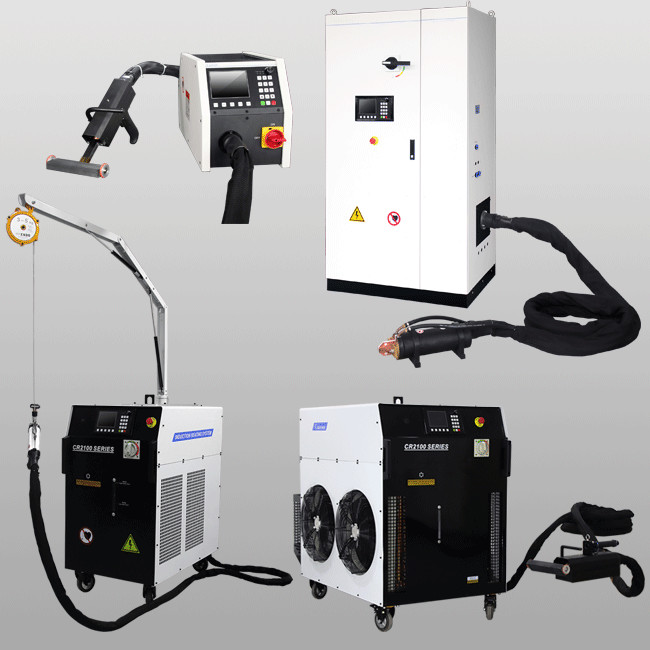 Output 10KHz Brazing Induction Heater High Frequency Voltage 400V