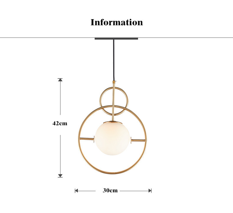 Modern Round Glass Ball Chandelier for Living Room Bedroom Cafe Lilac Loop Chandelier(WH-MI-331)