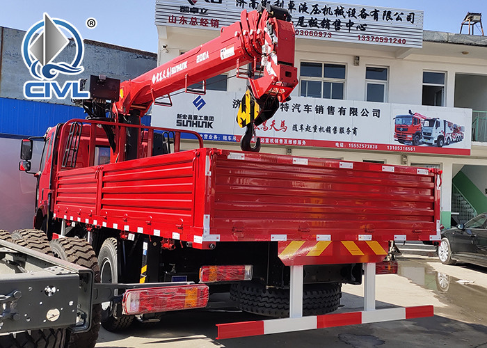SINOTRUK Truck Mounted Crane 16Ton /16000KG Knuckle Truck Crane