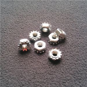 Hex Nut with plate,Mate with Tapping screw.Zinc,Rohs. Manufactures