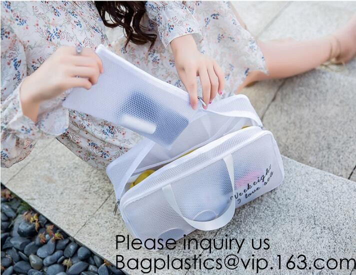 Promotion Travel PVC Cosmetic Pouch,PVC Makeup Bag Pouches Tote Clear Transparent Cosmetic Travel Bag For Sale