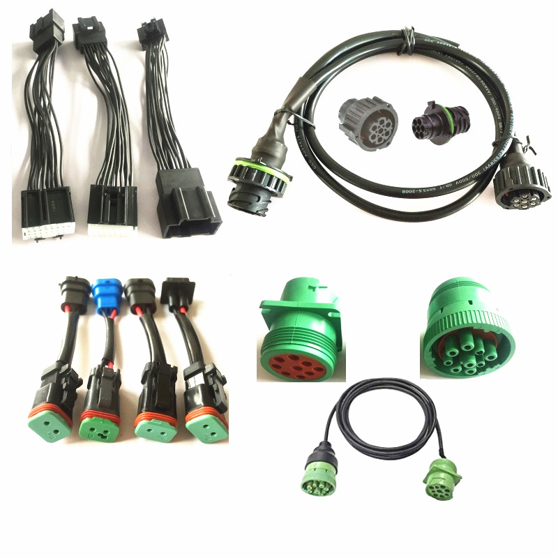 Eleteck DVD Player Automobile Wiring Harness 12AWG 20AWG 30AWG