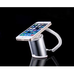  COMER anti-theft alarm mobile phone security tabletop display stand with charging cord Manufactures