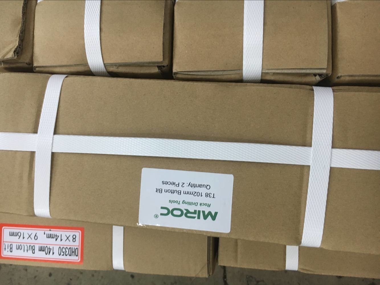 High Wear Resistance Button Drill Bit For Benching / Long Hole Drilling 102mm - 152mm