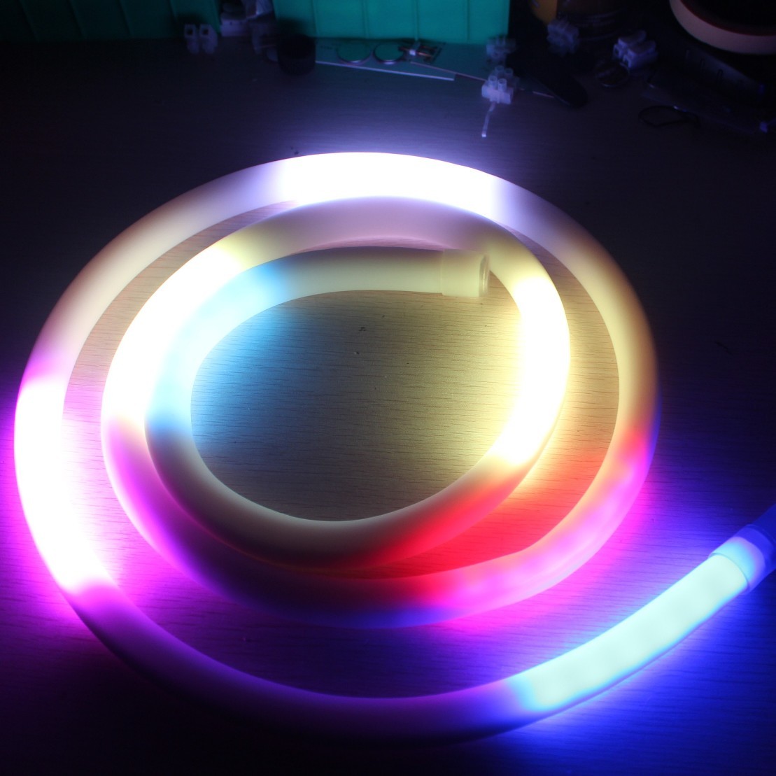 12v rgb mini led spot 110v led neon rope light 360 round rgb w flexible strips