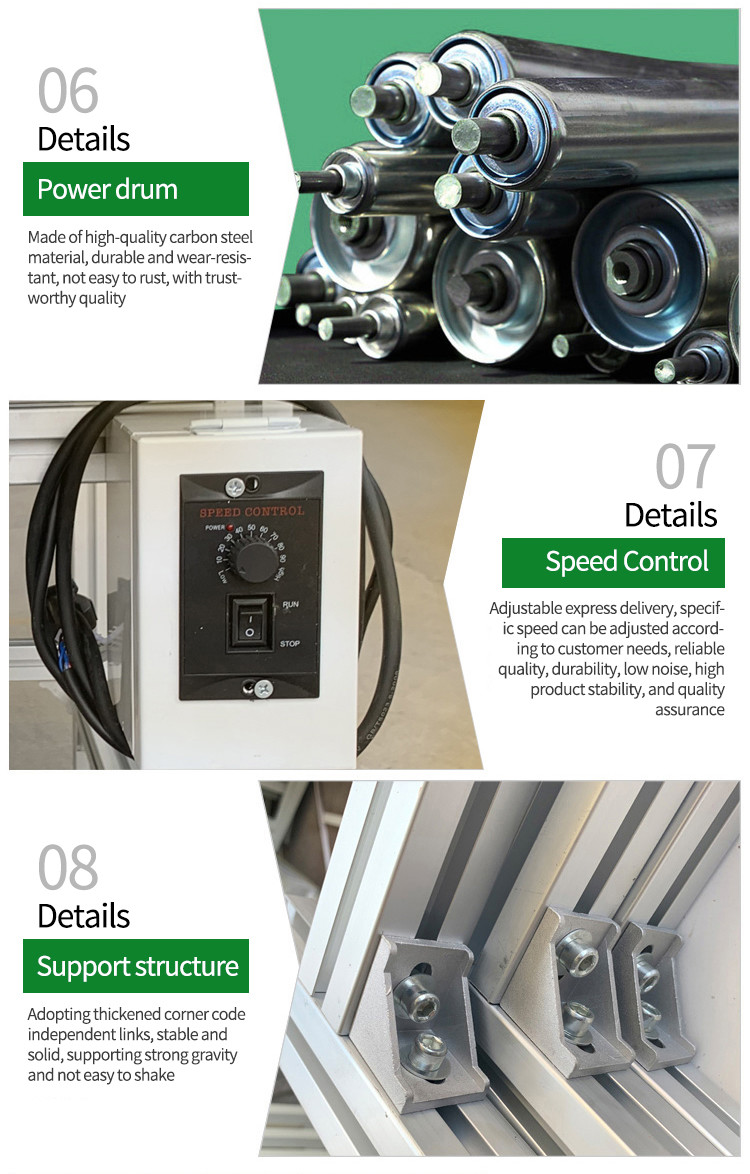 Warehouse Belting Conveyor Manufacturing System PVC Belt Table Production Line