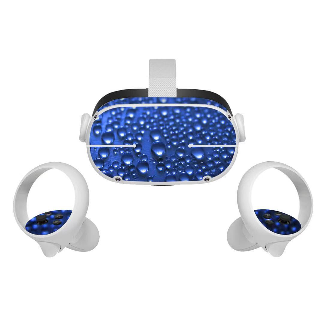 2021 new for oculus quest 2 sticker handle protective film Protective Skin Decals PVC Removable for VR all-in-one glasses