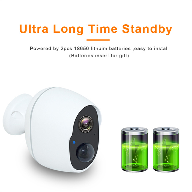 1920x1080 Tuya Smart Camera 2.0 Mega Pixels Pir Security Camera
