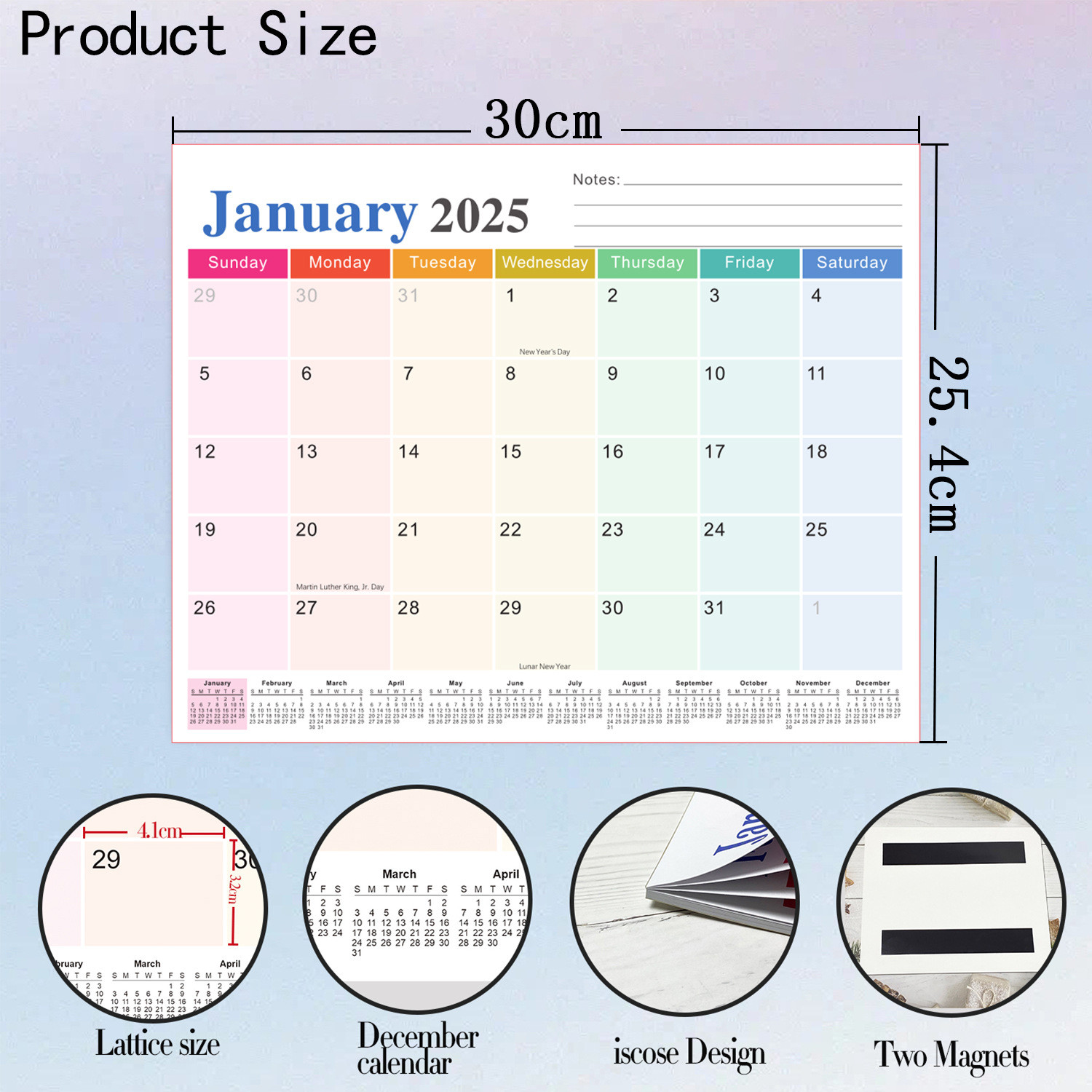 Add Personal Dates And Events Custom Wall Calendars and 1 Calendar with Personalization