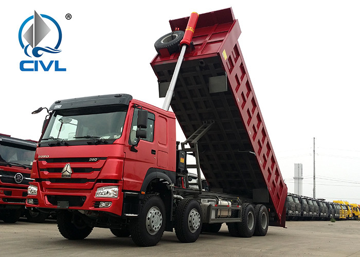 371hp Unloading Heavy Duty Dump Truck 8 x 4 50 Ton Trucks Tipper truck