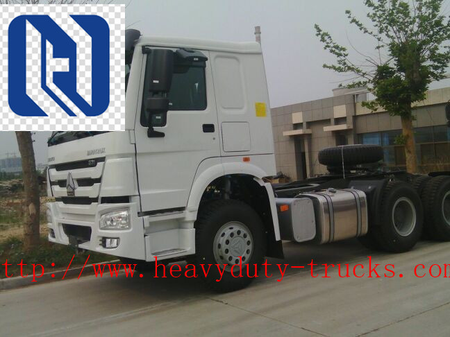 420hp Sinotruk Howo A7 6x4 Prime Mover / 10 Wheeler Tractor Truck