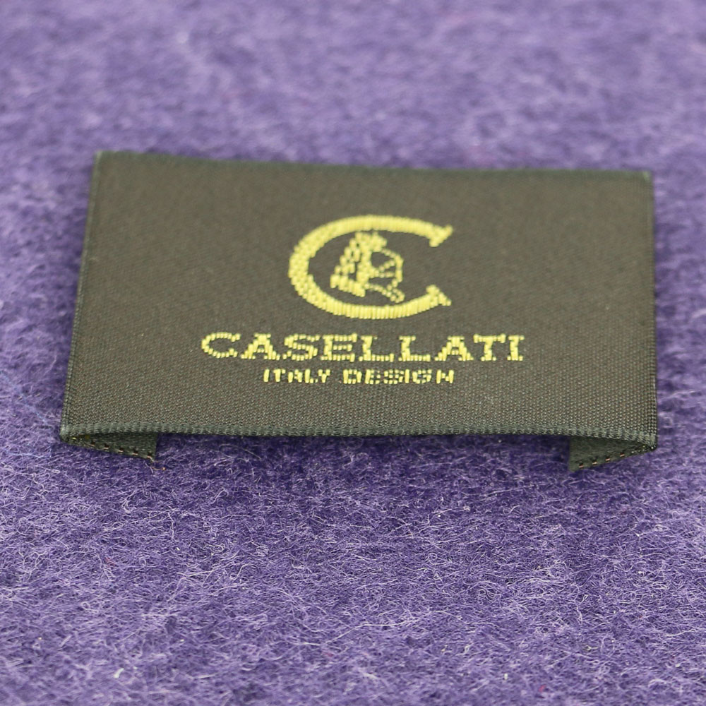 Sew On Clothes Woven Neck Labels Weaving Main Labels Tags Center Fold