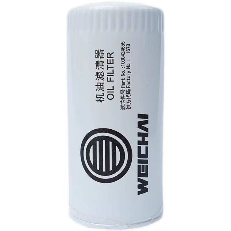 Truck Diesel Weichai Engine Oil Filter Element 1000424655 1000424655A 1000428205