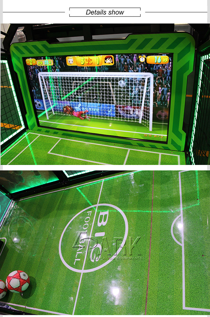 Electronic Big Football Lottery Game Machine / Shooting Arcade Video Game