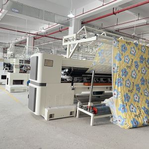 Big Shuttle Computerized Quilting Machine Continuous Quilting Machine