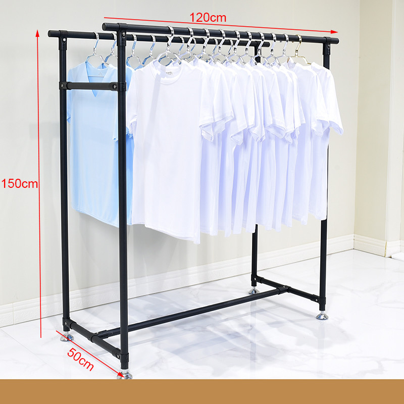 Double Bedroom Hanging Clothes Drying Rack W120*D50*H150cm Size