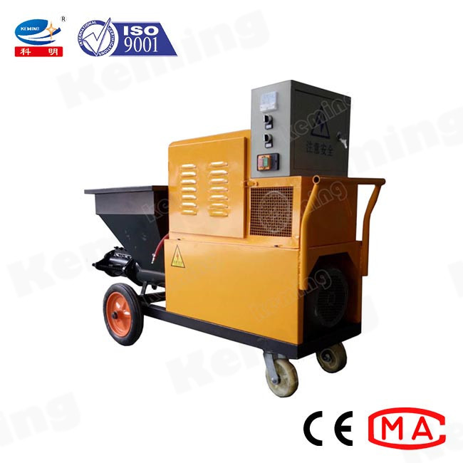 Construction Site Screw Type 3Mpa Mortar Plastering Machine