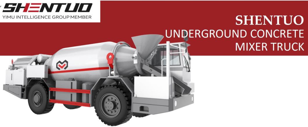 WC6BJ Explosion Proof Underground Coal Mine Concrete Mixer Truck
