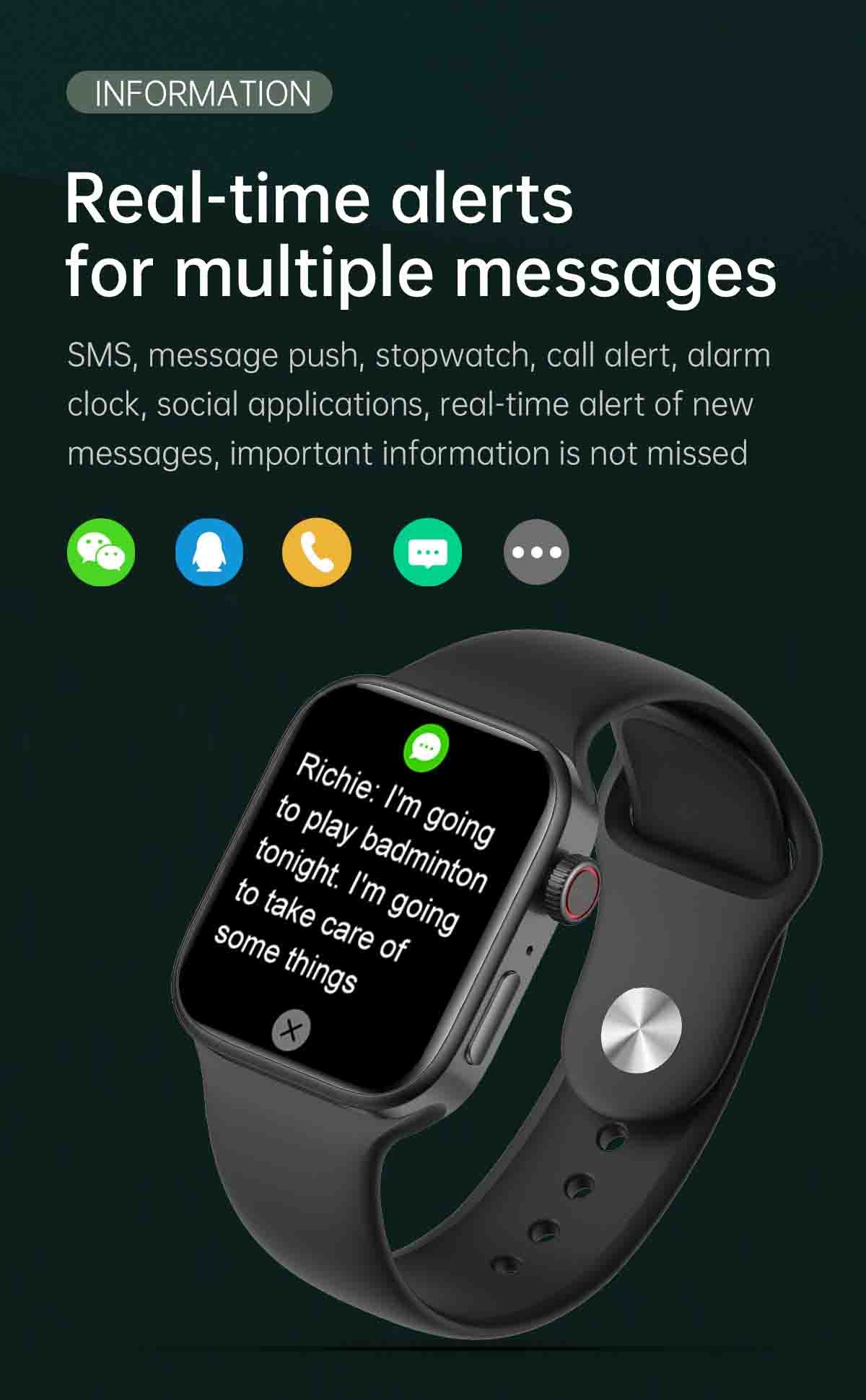IPS Men Waterproof Android Watch Smart Watch N76 320x240