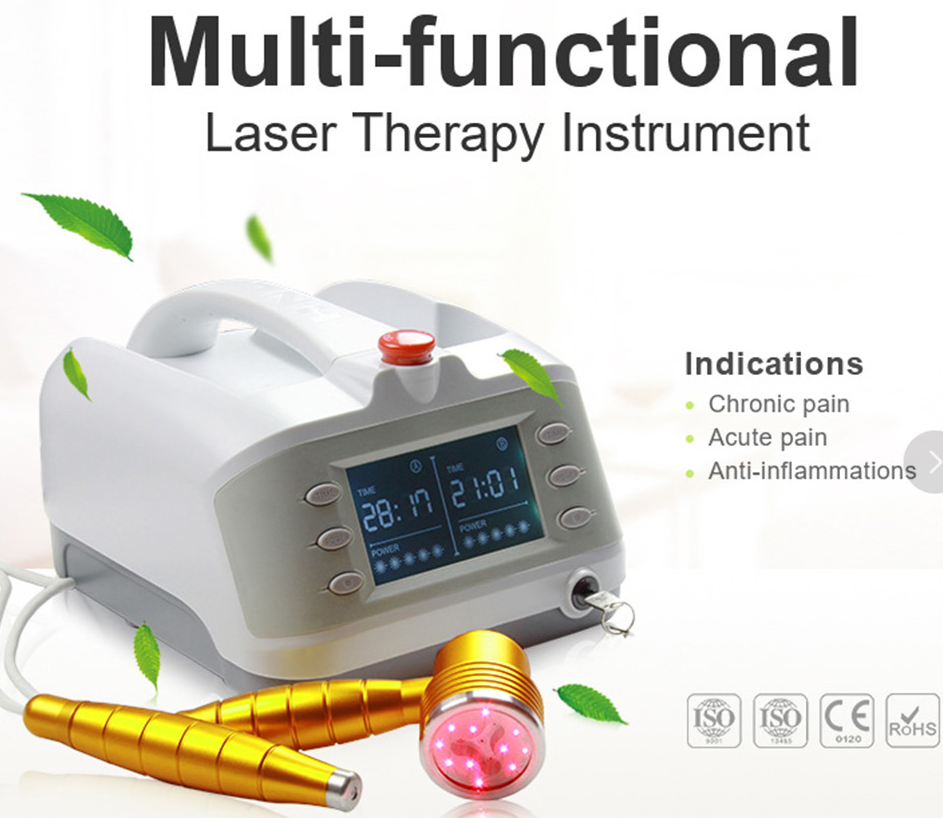 Low Level Laser Pain Relief Machine Injuries Arthritis Wounds Physiotherapy Device