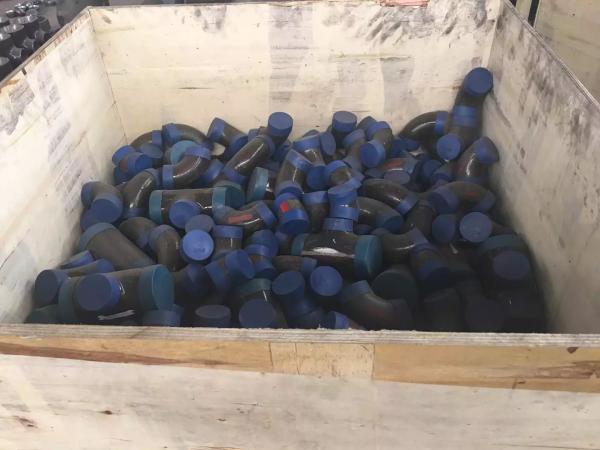 Black Painting Butt Weld Fittings DIN EN 10253-4 -W- Bauart A Typ 2D Welding