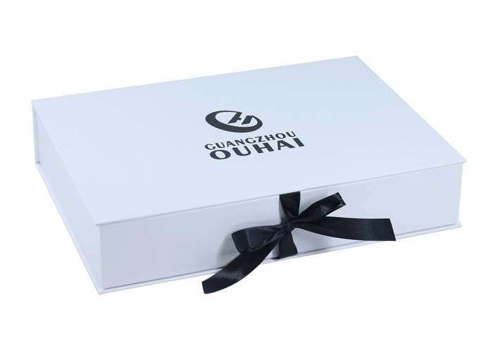 Foldable Flip CMYK 350g Paper Gift Packaging Box 30*25*18CM