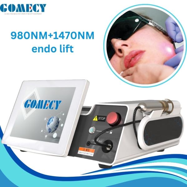 Triangel Laser Optic Fiber 980nm 1470nm Lipolysis Liposuction machine , 1470nm