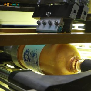 1-8 Fully Automatic Color Screen Printing And Hot Stamping Machine For Glass