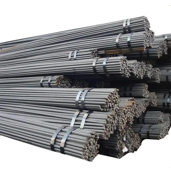 Polished Surface Deformed Shape Steel Bar Treatment HRB 400 6m For Industrial
