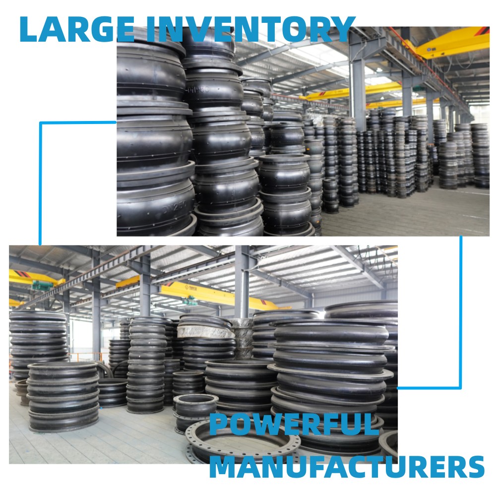 Round Head Code Bellows Stainless Steel Flange Single Globe Rubber Expansion Joints