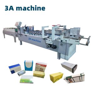 China High Productivity Corrugated Cardboard Folder Gluer Machine with Easy Debugging Zh 800 on sale