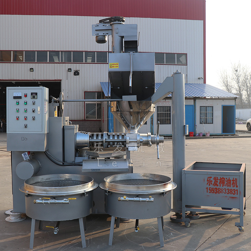 Coconut Oil Pressed Sunflower Oil Extraction Machine 30 Kw With Filter System