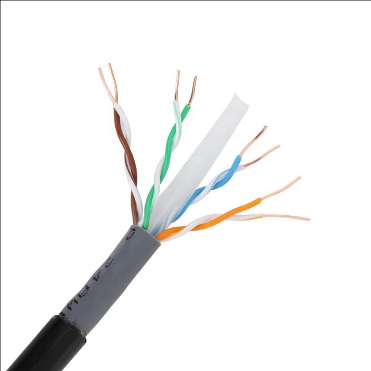 305M PVC PE UTP Cat6 Network LAN Cable Double Sheath