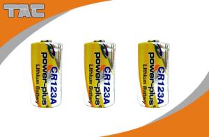 High energy density 3.0V CR123A 1300mAh Li/MnO2 Primary Lithium Battery / Li-Mn Battery Manufactures