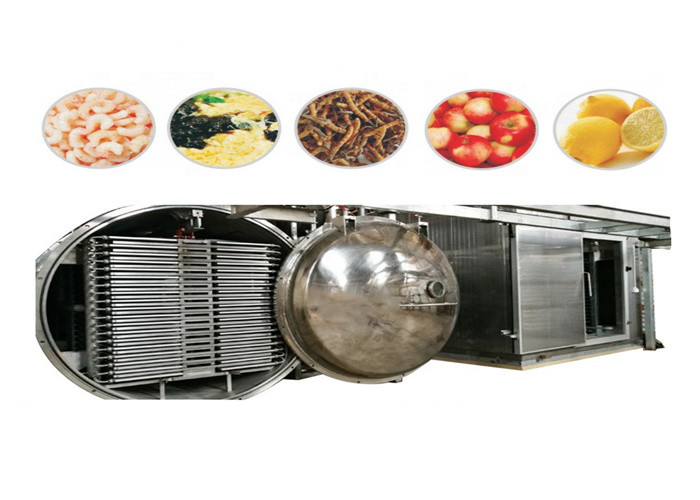 Stainless Steel 4layers Cylindrical Vacuum Drying Machine For Food 250-3200kg