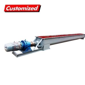 Material Handling Equipment Screw Conveyor System with Customized Construction