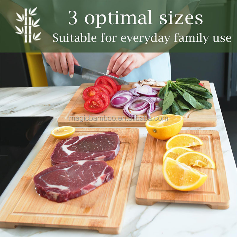 Versatile Solid Wood Cutting Board Perfect for All Your Kitchen Needs M 30.5*20.3*2.5