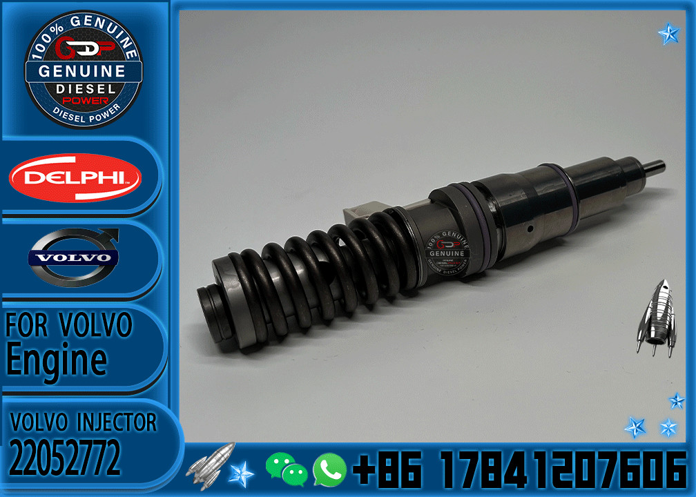 Diesel Injection System Parts Diesel Fuel Injector 21506699 21683459 22052772 22479125Diesel Injector For Volvo