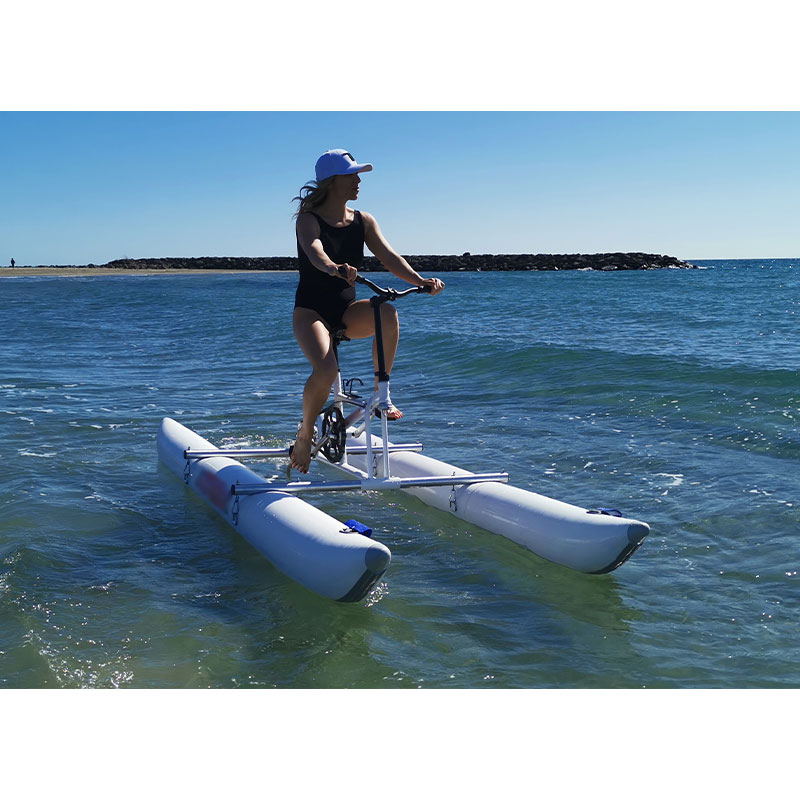 Water Bike Adult Sea Sports Portable Inflatable Floating Water Pedal Bicycle Aqua Bike