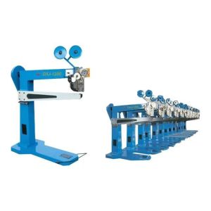 China Hand Feeding Heavy Duty Stapler Manual Carton Box Stitcher Machine on sale